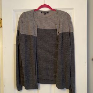 Brooks Brothers Matching Knit Tank and Sweater